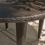 Outdoor Round Wicker Dining Table - NH731103