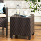 Outdoor Wicker Accent Side Table - NH786003