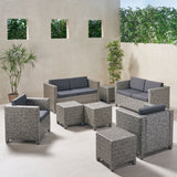 6-Seater Outdoor Sofa Set with Side Tables - NH339903