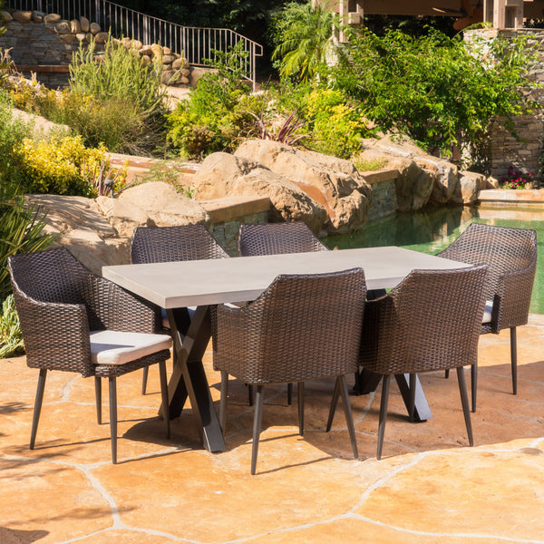 Outdoor 6 Seater Dining Set - NH612103