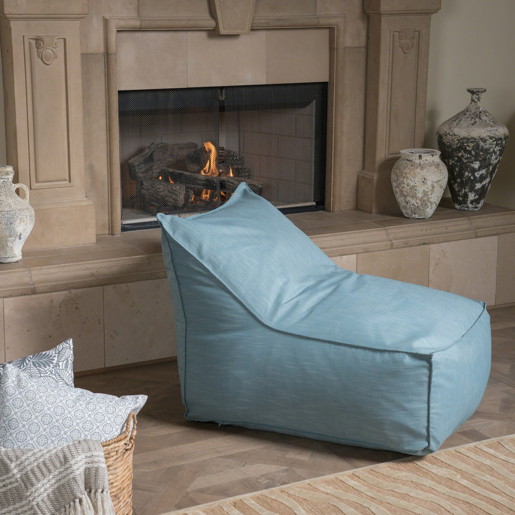 Indoor Fabric Bean Bag Lounger NH096403 Noble House Furniture