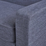Mid-Century Modern 3-Piece Fabric Chairs & Sofa Living Room Set - NH825203