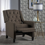 Tufted Back Fabric Recliner Chair - NH314203