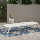 Outdoor Chaise Lounge with Finished Aluminum Frame - NH163303