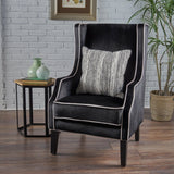 Velvet Wingback Accent Chair - NH417203
