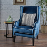 Velvet Wingback Accent Chair - NH417203