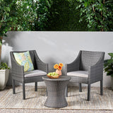 Outdoor 3 Piece Wicker Chat Set - NH747403