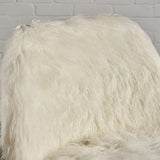 Shaggy Faux Fur Accent Chair - NH826203