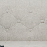 Mid Century Modern Tufted Fabric Sofa - NH041503