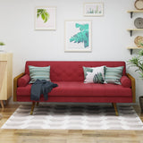Mid Century Modern Tufted Fabric Sofa - NH041503