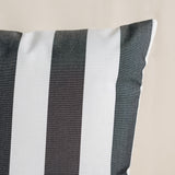 Outdoor Stripe Water Resistant Rectangular Throw Pillow - NH959203