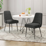 Modern Fabric Dining Chairs (Set of 2) - NH632803