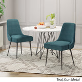 Modern Fabric Dining Chairs (Set of 2) - NH632803
