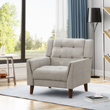 Mid Century Modern Fabric Arm Chair - NH935503