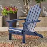 Outdoor Foldable Acacia Wood Adirondack Chair - NH773503