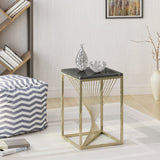 Modern Faux Marble Accent Table - NH700503