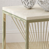 Modern Faux Marble Accent Table - NH700503