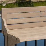 Outdoor Acacia Wood Balcony Bar Table - NH441403