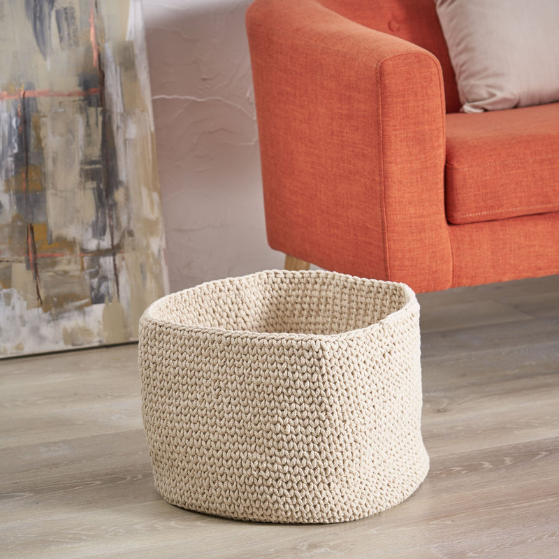 Knitten Cotton Sundries Basket - NH494503