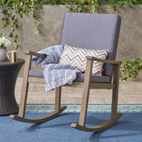 Outdoor Acacia Wood Rocking Chair - NH946403