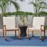 Outdoor Acacia Wood Rocking Chair (Set of 2) - NH986403