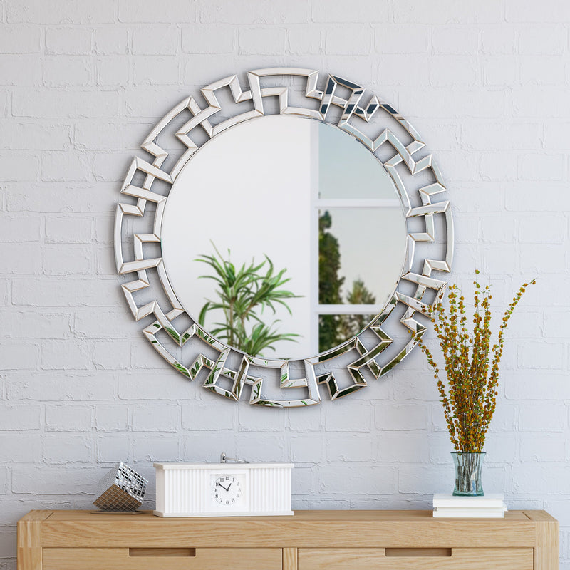 Glam Circular Wall Mirror - NH422503