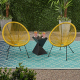 Outdoor Hammock Weave Chair with Steel Frame (Set of 2) - NH698803