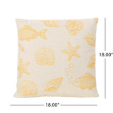 Outdoor 18" Water Resistant Square Pillows - NH805503