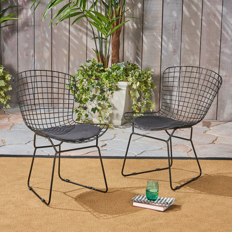 Outdoor Iron Chairs (Set of 2) - NH270503