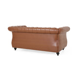 Traditional Chesterfield Loveseat - NH762313