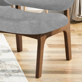 Mid-Century Modern 3-Piece Chairs & Love Seat Living Room Set - NH291903