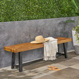 Outdoor Acacia Wood Bench - NH730603