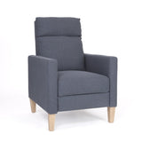 Mid Century Fabric Recliner - NH338403