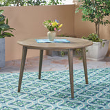 Outdoor Acacia Wood Round Dining Table - NH451503