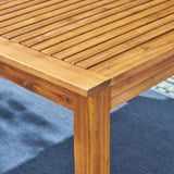 Outdoor Expandable Acacia Wood Dining Table - NH653503