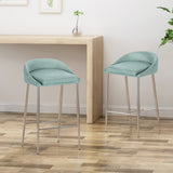 Upholstered Counter Stools, Modern, Upholstered (Set of 2) - NH005703
