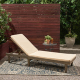 Outdoor Fabric Chaise Lounge Cushion - NH977903