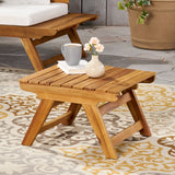 Outdoor Wooden Side Table - NH871903