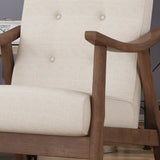 Mid-Century Modern 3-Piece Chairs & Love Seat Living Room Set - NH684503
