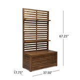 Outdoor Wooden Hall Tree - NH330903