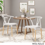 Modern Dining Chair with Beech Wood Legs (Set of 2) - NH059803