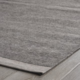 Modern Blended Wool and Viscose Area Rug - NH686803