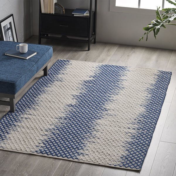 Transitional Wool Area Rug - NH377803