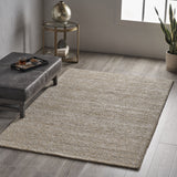 Modern Wool and Viscose Area Rug - NH777803