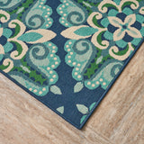 Outdoor Floral Area Rug - NH698403