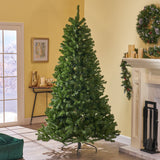 7-foot Noble Fir Hinged Artificial Christmas Tree - NH033703