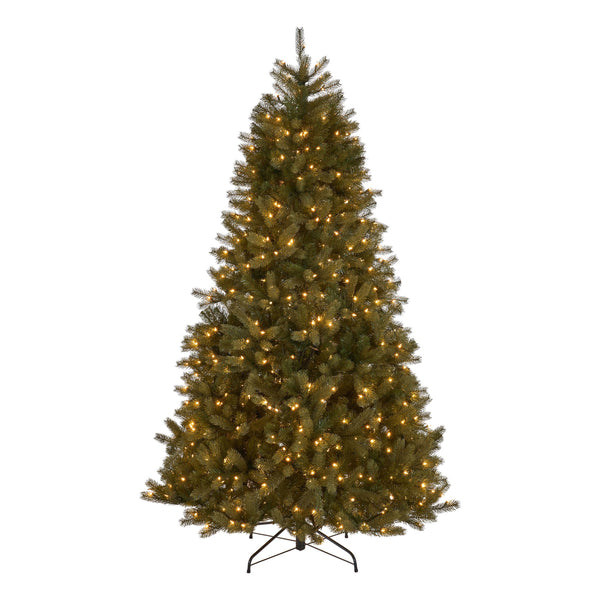 4.5-foot Mixed Spruce Hinged Artificial Christmas Tree - NH903703