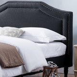 MacArthur Fabric Upholstered Queen Sized Bed Set - NH101803
