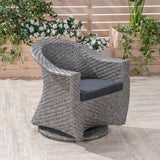 Outdoor Wicher Swivel Chair - NH220603