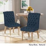 Tufted Fabric Dining Chair (Set of 2) - NH980903